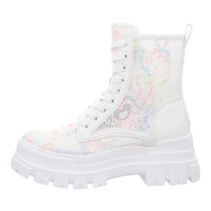 Stiefeletten - Buffalo - Aspha RLD Bloom - white/rose/blue