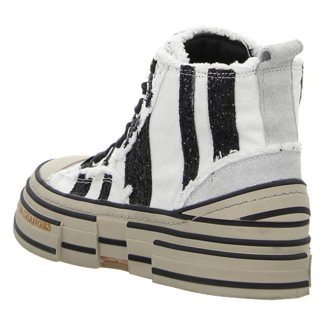 Rebecca White - V02L-5B NAVY WHITE + GLITTER BLACK - V02L-5B NAVY WHITE + GLITTER BLACK - navy white + glitterblack - Sneaker