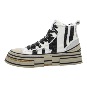 Sneaker - Rebecca White - navy white + glitterblack