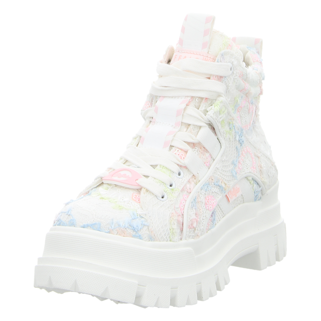 Buffalo - 1622693 - Aspha NC Mid - white/rose/blue - Stiefeletten
