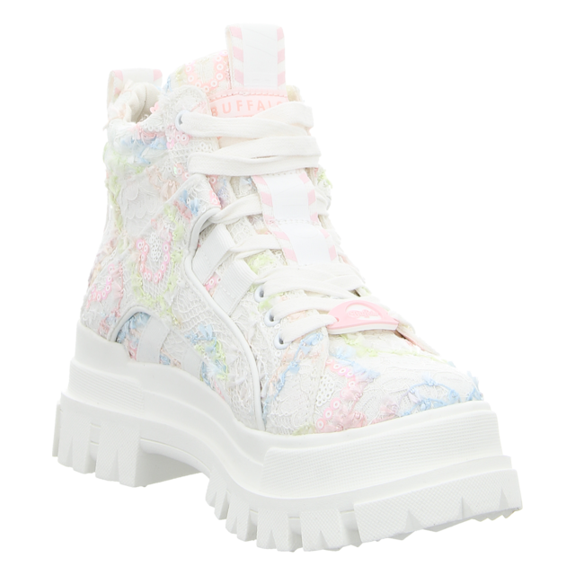 Buffalo - 1622693 - Aspha NC Mid - white/rose/blue - Stiefeletten