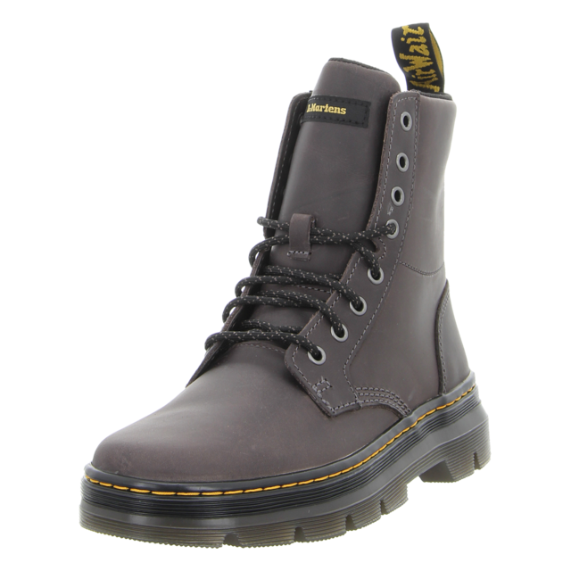 Dr. Martens - 40603020 - Combs Leather - gunmetal - Stiefeletten