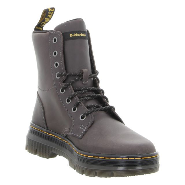 Dr. Martens - 40603020 - Combs Leather - gunmetal - Stiefeletten