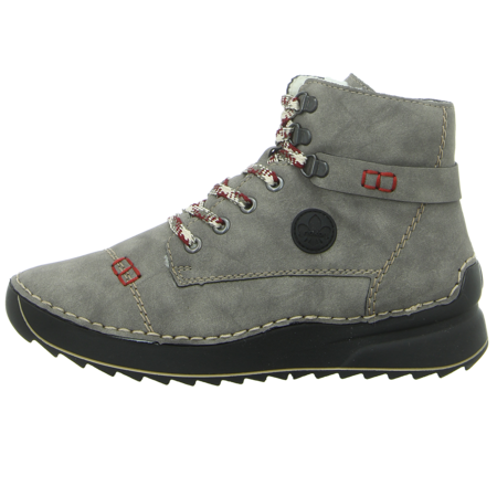 Stiefeletten - Rieker - grau