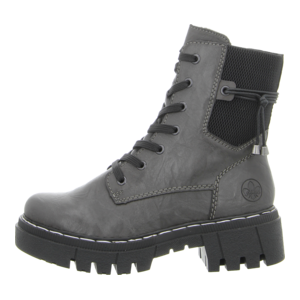 Stiefeletten - Rieker - grau