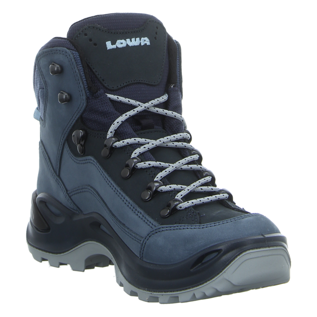 Lowa Damen Outdoor Schuhe Renegade GTX MID Ws in blau Schuhfachmann