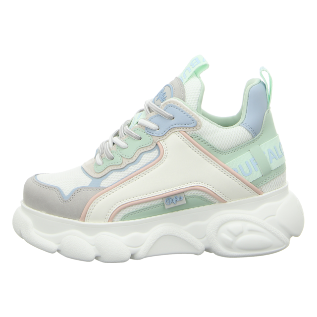 Buffalo - 163087/1 - CLD Chai - grey pastel multi - Schnrschuhe