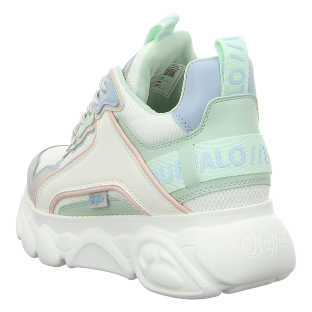 Buffalo - 163087/1 - CLD Chai - grey pastel multi - Schnrschuhe