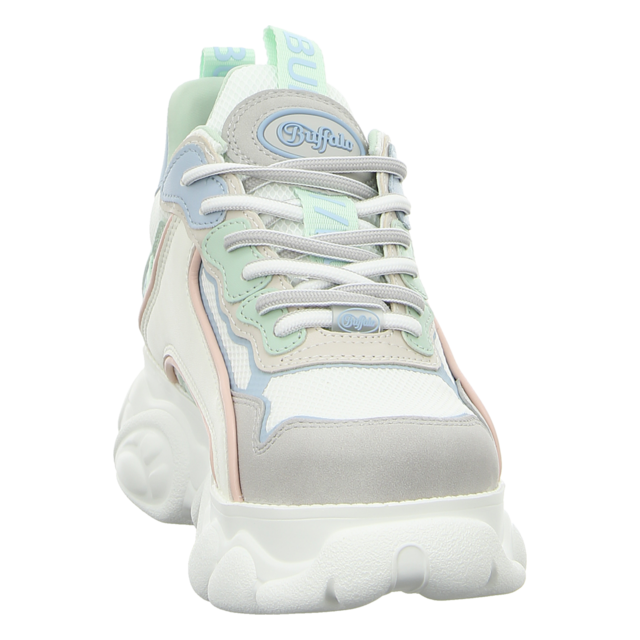 Buffalo - 163087/1 - CLD Chai - grey pastel multi - Schnrschuhe