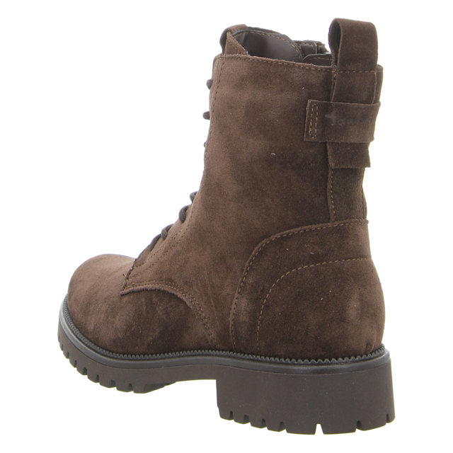 Tamaris - 1-25402-43-347 - 1-25402-43-347 - mocca suede - Stiefeletten