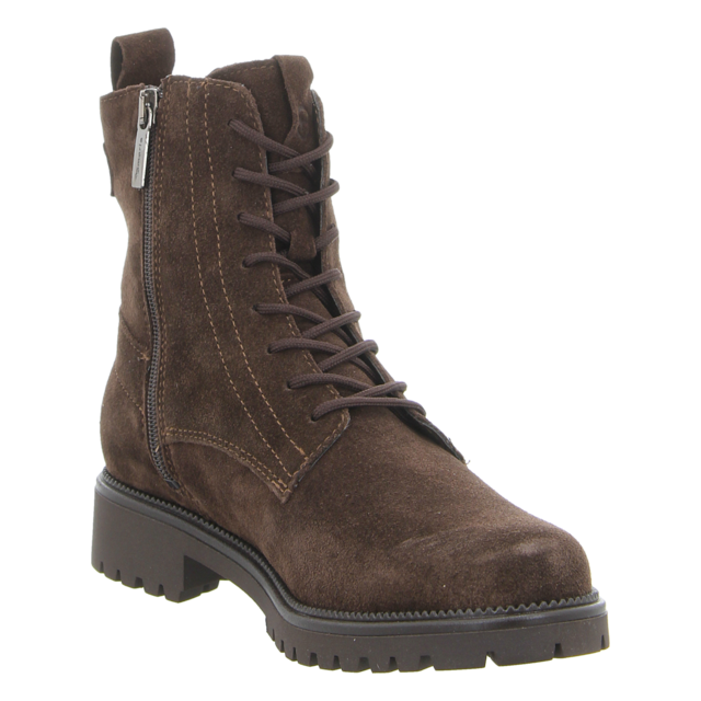 Tamaris - 1-25402-43-347 - 1-25402-43-347 - mocca suede - Stiefeletten