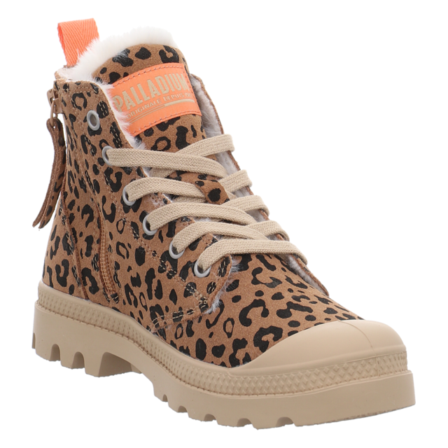 Palladium - 99519-974-M - Pampa Hi Zip WL - leo dear brown/black - Stiefeletten