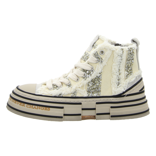Rebecca White - W16-8A GLITTER PLATINE - W16-8A GLITTER PLATINE - glitter platine - Stiefeletten