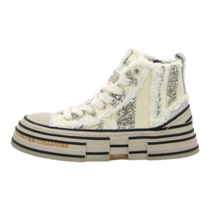 Stiefeletten - Rebecca White - glitter platine