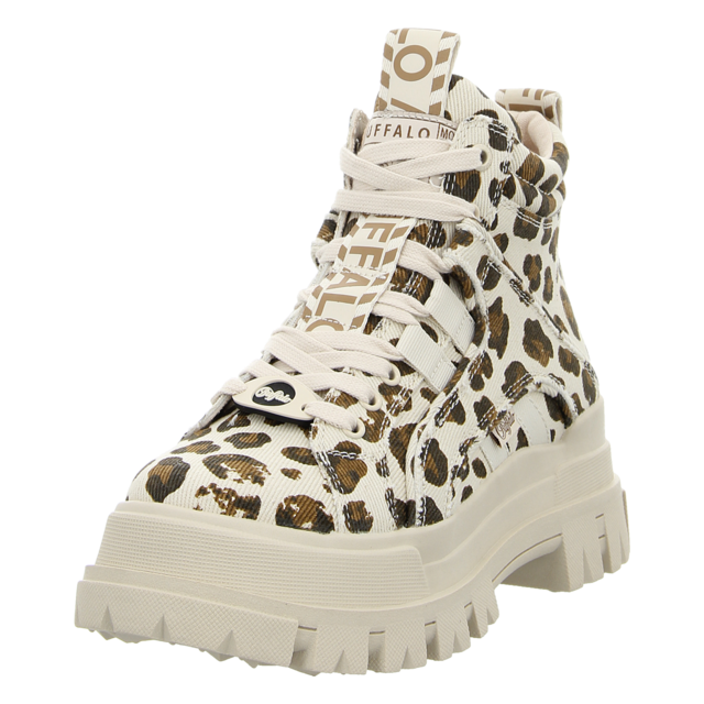 Buffalo - 1622691 - Aspha NC Mid - beige/black/leo - Stiefeletten