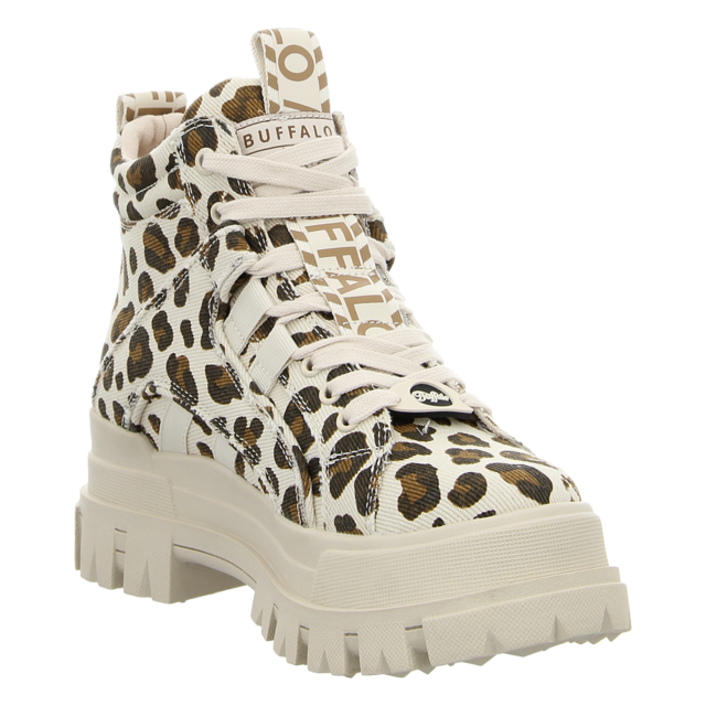 Buffalo - 1622691 - Aspha NC Mid - beige/black/leo - Stiefeletten