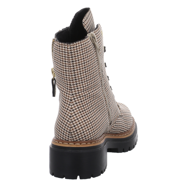 Rieker - 72617-60 - 72617-60 - beige-schwarz/schwarz - Stiefeletten