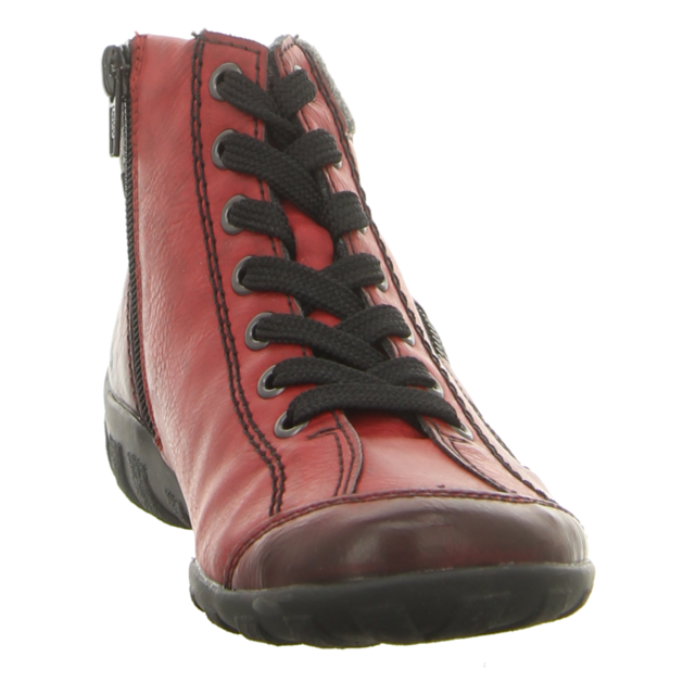 Rieker - L6543-35 - L6543-35 - rot kombi - Stiefeletten