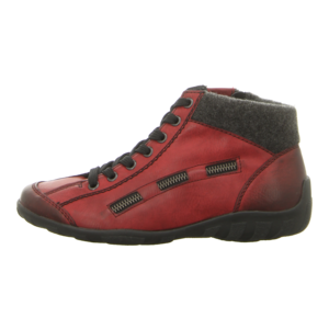 Stiefeletten - Rieker - rot kombi