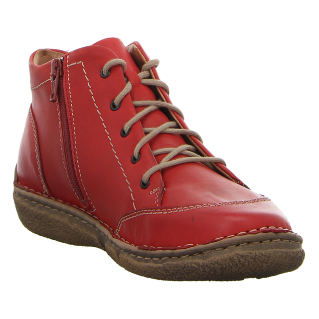 Josef Seibel Damen Stiefelette Neele 01 in rot Schuhfachmann