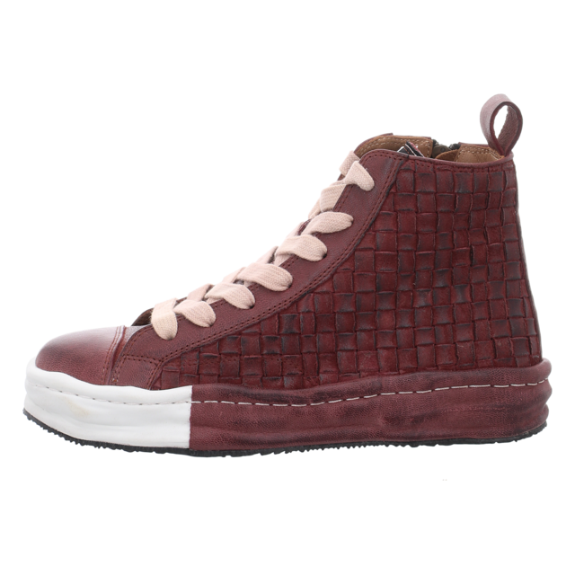 Rebecca White - RECROSS V1 SUEDE WOVEN BORDO - Recross V1 - woven bordo - Sneaker