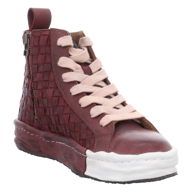 Rebecca White - RECROSS V1 SUEDE WOVEN BORDO - Recross V1 - woven bordo - Sneaker