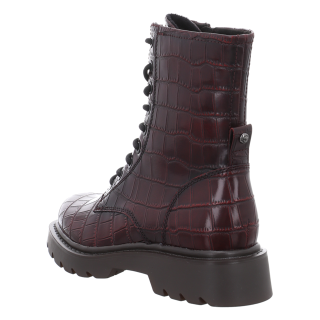 Tamaris - 1-25908-41-544 - 1-25908-41-544 - bordeaux croco - Stiefeletten