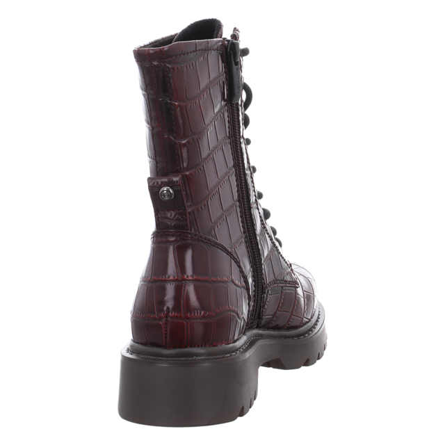 Tamaris - 1-25908-41-544 - 1-25908-41-544 - bordeaux croco - Stiefeletten