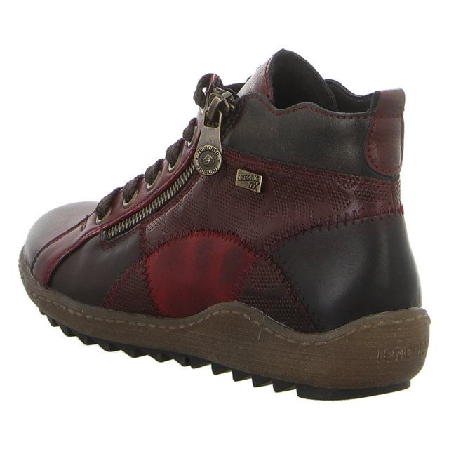 Remonte - R1467-35 - R1467-35 - rot-kombi - Stiefeletten