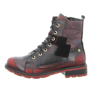 Stiefeletten - Maciejka - rot-kombi