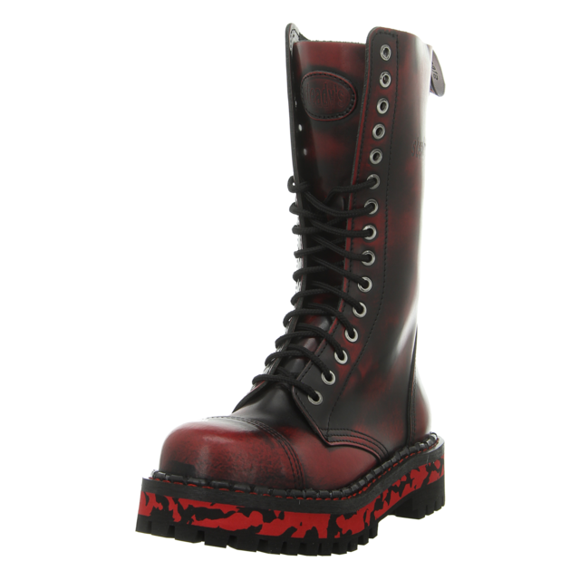 Steady's - STE/15/D BLACK/RED - STE/15/D BLACK/RED - rot-kombi - Stiefeletten