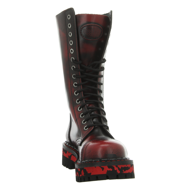 Steady's - STE/15/D BLACK/RED - STE/15/D BLACK/RED - rot-kombi - Stiefeletten