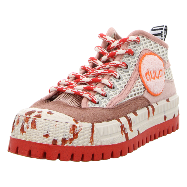 duuo - D383396 - Col Cover Folck Plus - rot-kombi - Sneaker