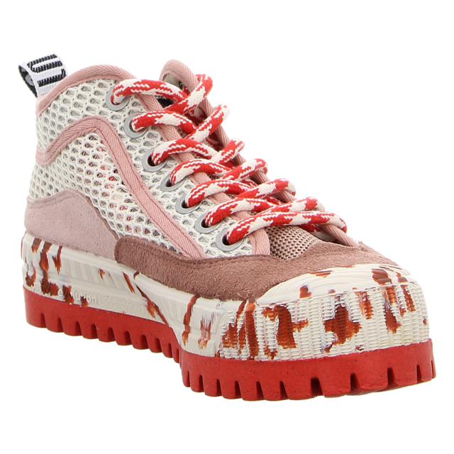 duuo - D383396 - Col Cover Folck Plus - rot-kombi - Sneaker