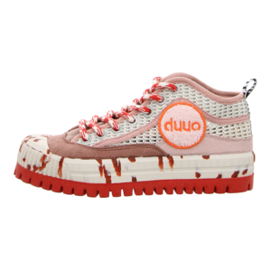 Sneaker - duuo - Col Cover Folck Plus - rot-kombi