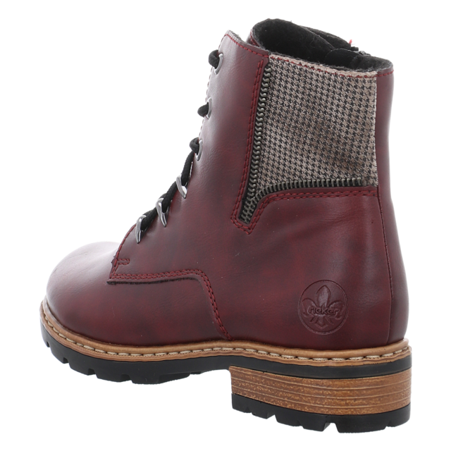 Rieker - Z9344-30 - Z9344-30 - rot - Stiefeletten