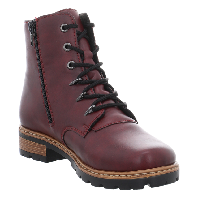 Rieker - Z9344-30 - Z9344-30 - rot - Stiefeletten
