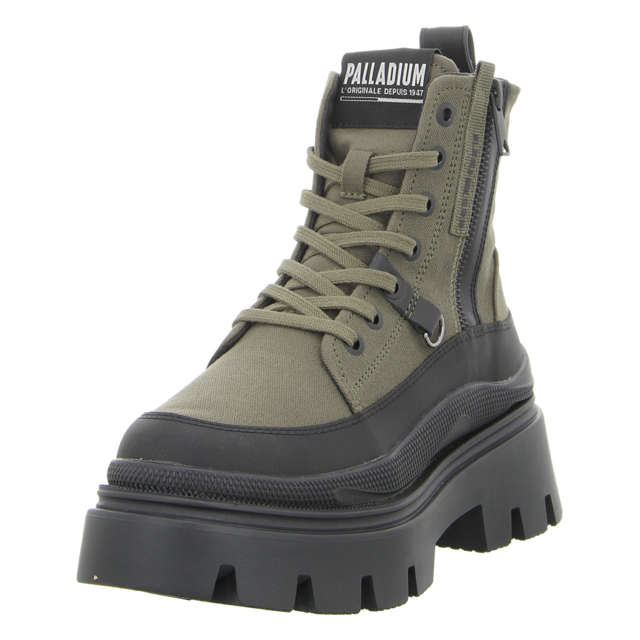 Palladium - 99532-325-M - Pallasquad Zip TX - olive night - Stiefeletten