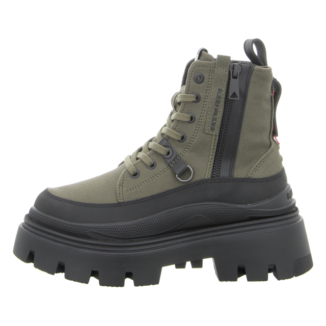 Palladium - 99532-325-M - Pallasquad Zip TX - olive night - Stiefeletten