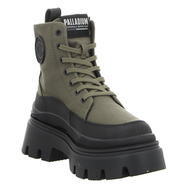 Palladium - 99532-325-M - Pallasquad Zip TX - olive night - Stiefeletten