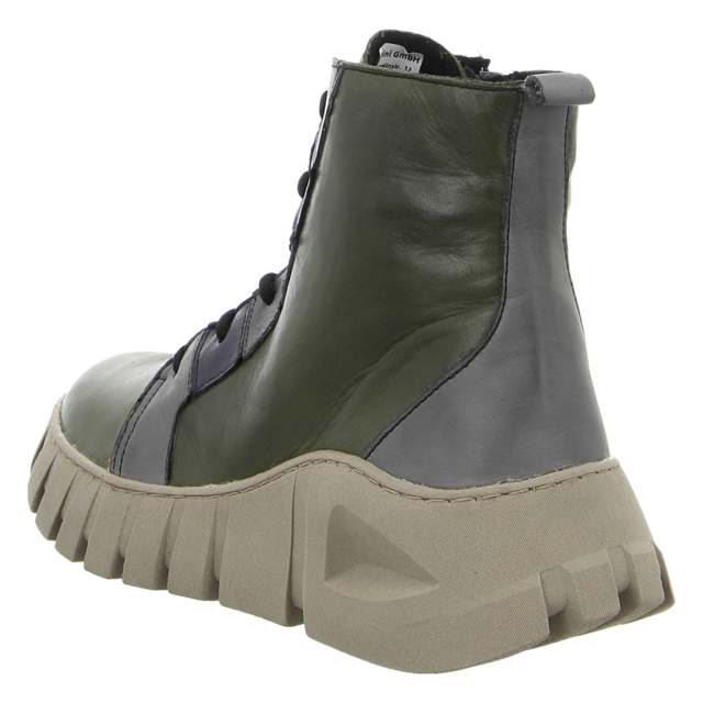 Gemini - 033317-02/722 - Anilina - khaki/grau - Stiefeletten