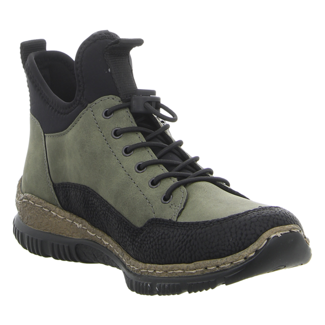 Rieker - N32G3-54 - N32G3-54 - grn kombi - Schnrschuhe