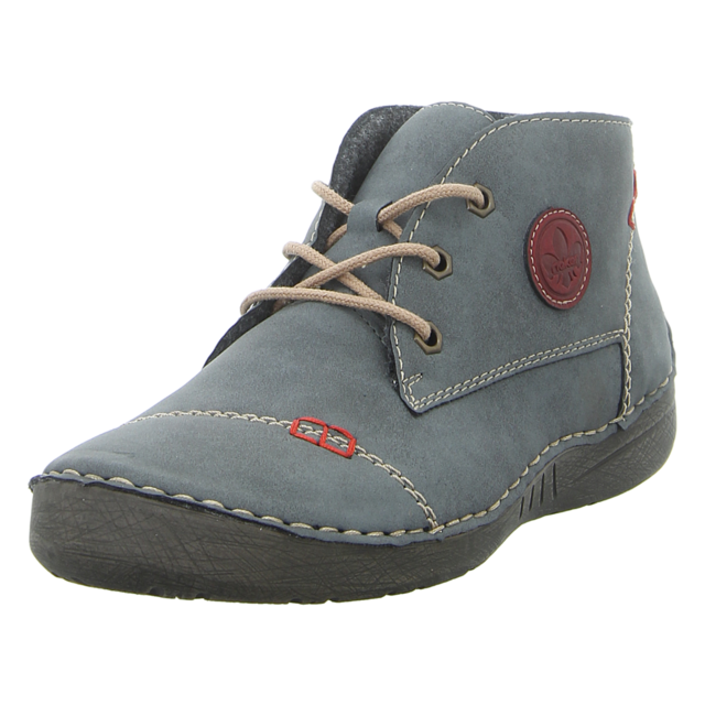Rieker - 52540-14 - 52540-14 - blau - Schnrschuhe