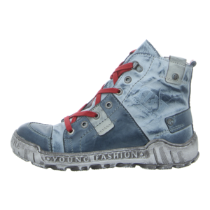 Stiefeletten - Krisbut - blau-kombi