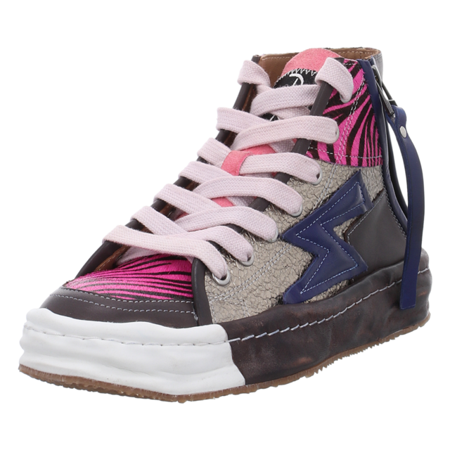 Rebecca White - RETHUNDER V2 ZEBRA MIX FUXIA/ROYAL BLUE - Rethunder V2 Zebra - mix fuxia/royal blue - Sneaker