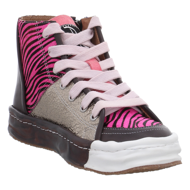 Rebecca White - RETHUNDER V2 ZEBRA MIX FUXIA/ROYAL BLUE - Rethunder V2 Zebra - mix fuxia/royal blue - Sneaker