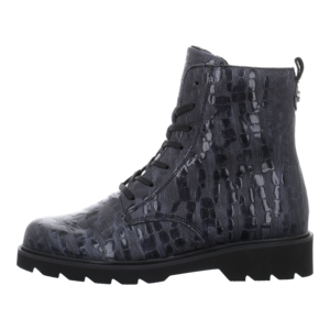 Stiefeletten - Remonte - blau kombi