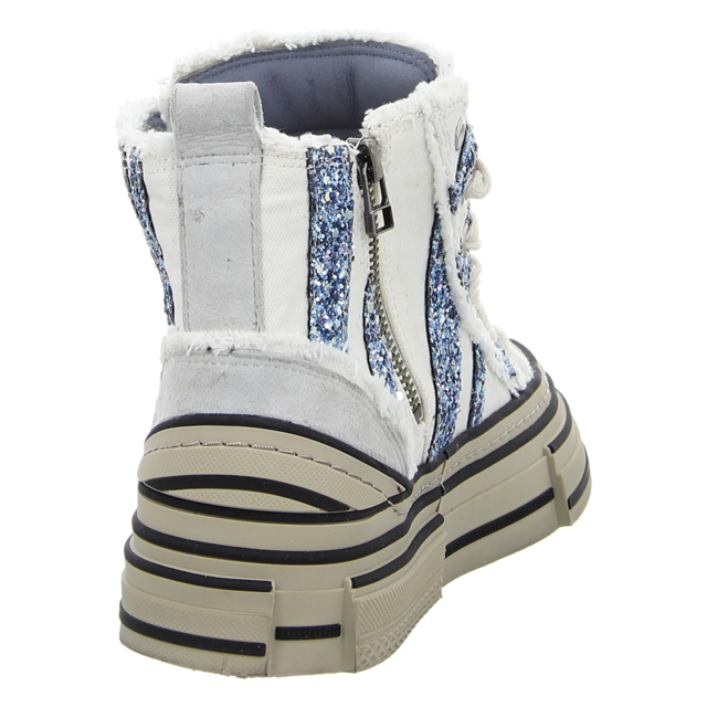 Rebecca White - V02L-5B NAVY-WHITE+BLUE GLITTER - V02L-5B NAVY-WHITE+BLUE GLITTER - navy-white + blue-glitter - Sneaker