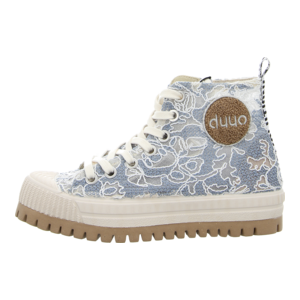 Sneaker - duuo - Col Plus Nika 68 - blau-kombi