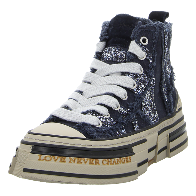 Rebecca White - W16-8A GLITTER NAVY - W16-8A GLITTER NAVY - glitter navy - Sneaker